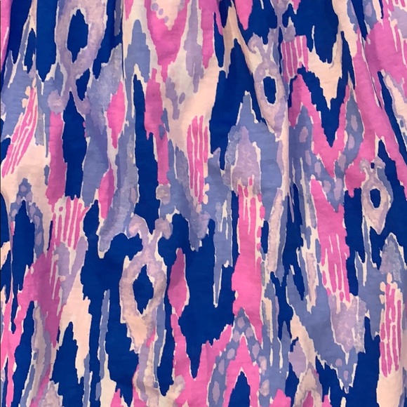 Lilly Pulitzer Size XL 12 14 Cold Shoulder Dress - Picture 3 of 3